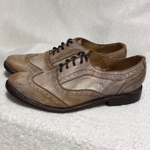 Bed Stu Cobbler Series Oxford wingtips size 6.5